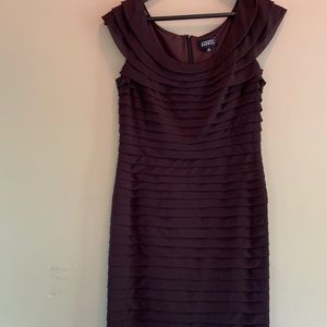 Adriana Papell ruffle tiered dress